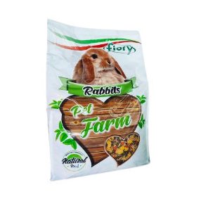   Fiory | Rabbits, Pet Farm | Teljes értékű, nyúl eledel - 3 Kg