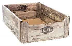 Trixie Display Box Wooden Crate | Kínáló karton (fa mintával)  -  36x16x45 cm