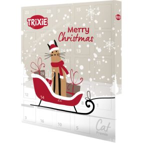   Trixie Xmas | PREMIO Adventi naptár macskáknak – 24 × 16 g, karácsonyi kollekció