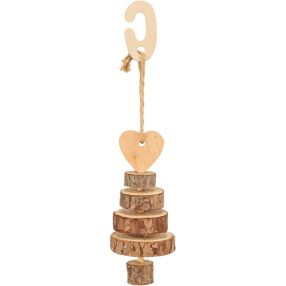   Trixie Xmas | Fajáték kéregfából – 7×28 cm, karácsonyi kollekció
