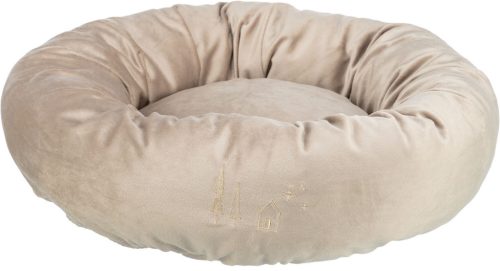 Trixie | Xmas Livia ágy - kör alakú fekhely bézsszínvben kutyák részére - 50cm