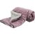 Trixie Estelle Blanket – takaró (bordó/berry‑szürke) 100×70 cm