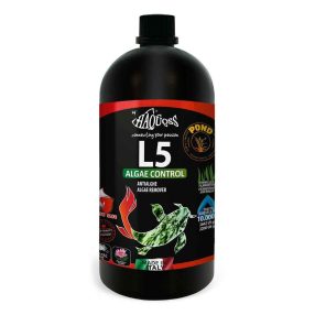   Haquoss | L5 ALGAE CONTROL | – Algaeltávolító és -megelőző szer kerti tavakhoz – 2,5 liter