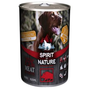   Spirit of Nature | Hypoallergenic | Felnőtt kutyáknak | Konzerv | Vaddisznó - 800 g