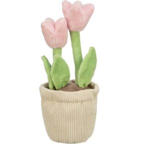   Trixie | Tulip Plush – plüss kutyajáték tulipános – 27 cm