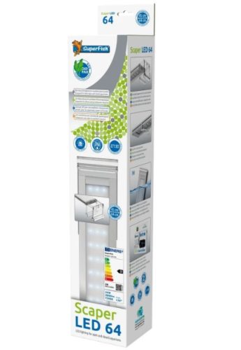 SuperFish | SCAPER LED | Kompakt akváriumi LED világítás - 64 cm /24 W