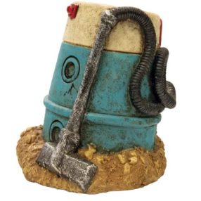   SuperFish |  BUBBLE DECO VACUUM | Porszívó kinézetű, oxigén növelő akvárium légdekoráció - 9x9x8 cm