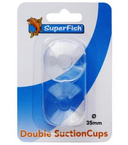 SuperFish | DOUBLE SUCTION CUP | Dupla tapadókorongok - 35 mm - 2X