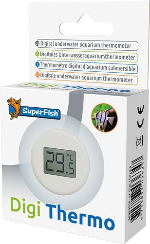 SuperFish | DIGI THERMO | Digitális akvárium hőmérő tapadókoronggal