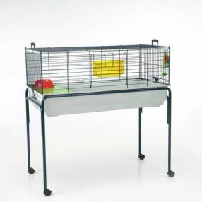  SAVIC Nero 2 Stand | Gurulós fém állvány Nero 2 ketrechez – 80 × 50 × 68 cm