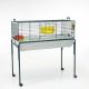 SAVIC Nero 2 Stand | Gurulós fém állvány Nero 2 ketrechez – 80 × 50 × 68 cm