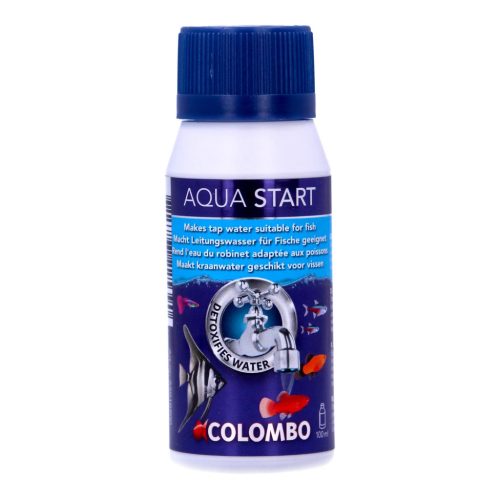 Colombo | Aqua Start | Vízkezelő és klórtalanító készítmény édesvízi akváriumokhoz – 250 ml