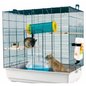   SAVIC Chichi 2 | Magasított prémium ketrec csincsillák és mókusok számára – 80 × 50 × 80 cm