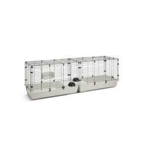   SAVIC Cubix 200 | Extra hosszú, moduláris prémium ketrec nyulak és tengerimalacok számára – 200 × 50 × 63,5 cm