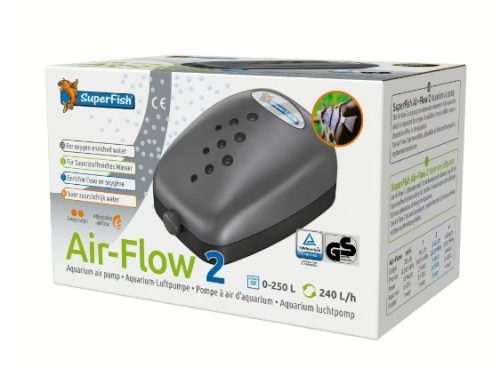SUPERFISH |  AIRFLOW 2 WAY | Akváriumi és tavi szivattyú - 0-250 L