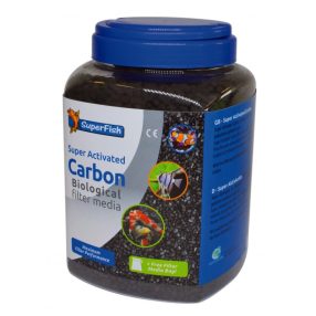   SuperFish | SUPER ACTIVATED CARBON | Biológiai, aktív szén szűrőanyag - 2000 ml