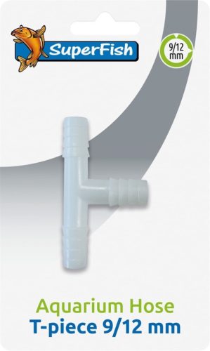 SuperFish | AQUARIUM HOSE T PIECE - 9/12 MM