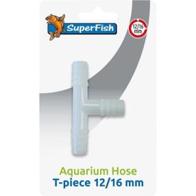 SuperFish | AQUARIUM HOSE T PIECE -12/16 MM