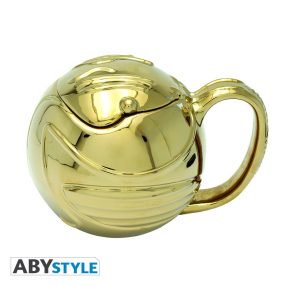 Harry Potter | Arany Cikesz 3D kerámia bögre – 450 ml