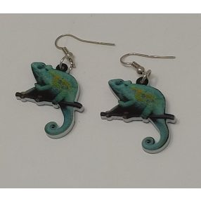  Fülbevaló Kaméleon – Akasztós - 1pár