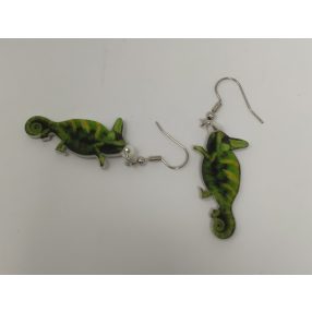 Fülbevaló Sisakos Kaméleon – Akasztós -1pár