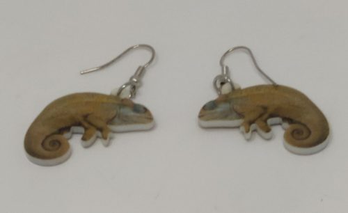 Fülbevaló PárducKaméleon – Akasztós - 1pár