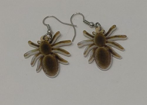 Fülbevaló | Akasztós, pókmintás