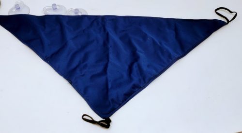 Hüllő függőágy – háromszög alakú, tapadókorongos - 37x27x27cm