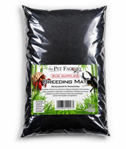 The Pet Factory Breeding Mat | Professzionális petéző szubsztrát óriásbogarak számára – 3 kg