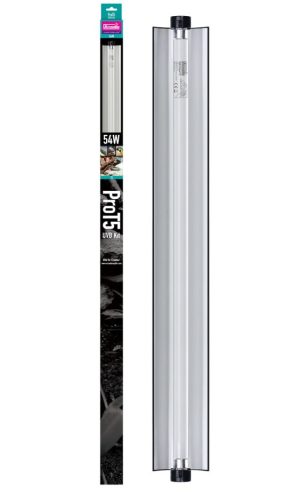 Arcadia | Pro T5 UVB Kit Bird | Teljes spektrumú UVB fénycső szett díszmadarak számára 2.4% – 54 W/117 cm