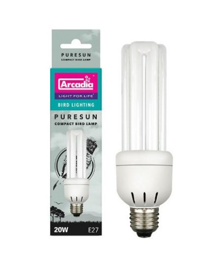 ARCADIA | PURESUN COMPACT BULB 2.4% | UVB Izzó madaraknak - 20 W