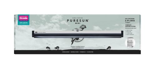 Arcadia | Puresun Bird Lamp Kit Midi | Teljes spektrumú UVB világítás szett díszmadaraknak – 14 W
