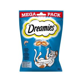   Dreamies | Töltött falatkák | Jutalomfalat | Lazacos - 180 g
