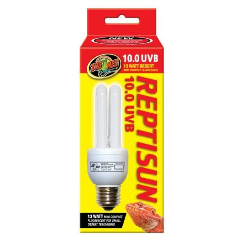 ZooMed ReptiSun Mini Compact Fluorescent | UVB izzó 10% - 13 W