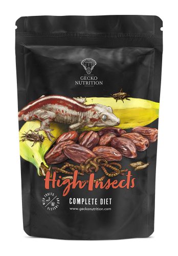 Gecko Nutrition | Banán és High Insects- 100 g