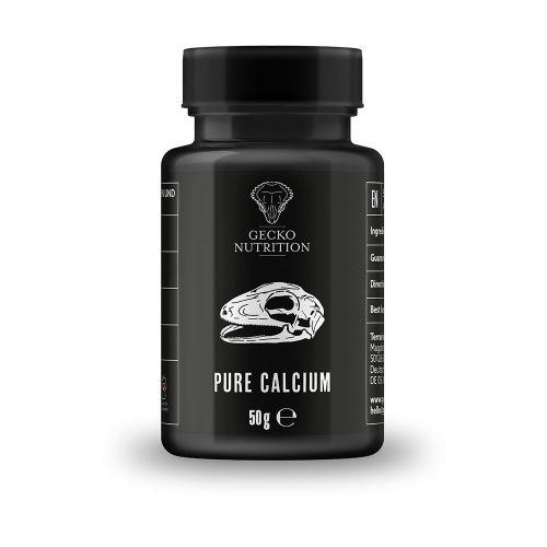 Gecko Nutrition Pure Calcium | Kalcium készítmény hüllők részére - 50 g