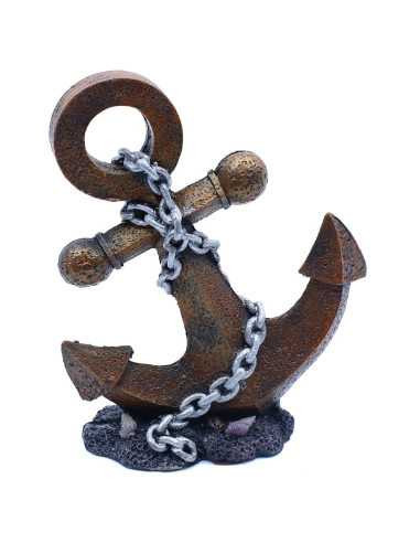 Horgony, akvárium dekoráció - 11,5x4,5x13,5 cm