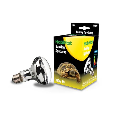 HabiStat | Basking Spotlamp Screw Fitting | Melegítő izzó sivatagi hüllők számára - 100 W