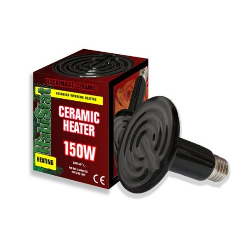 HabiStat | Black Magic Ceramic Heater | Infravörös kerámia melegítő test hüllőknek - 150 W