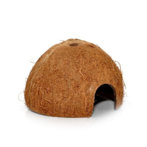 HabiStat | Coconut Cave | Természetes kókuszbarlang búvóhely hüllők és kétéltűek számára