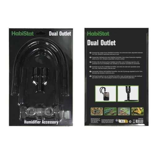 HabiStat | Dual Outlet | párásító gép kiegészítő kettős csatlakozással 