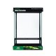 HabiStat | Glass Terrarium | Üveg terrárium nappali gekkók, kisebb kígyók és békák számára – 30×30×45 cm