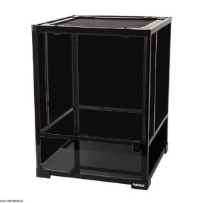   HabiStat | Glass Terrarium | Üveg terrárium loblakó hülők részére - 45x45x60 cm