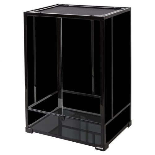 HabiStat | Glass Terrarium | Üveg terrárium lombakó hülők részére - 60x45x90 cm