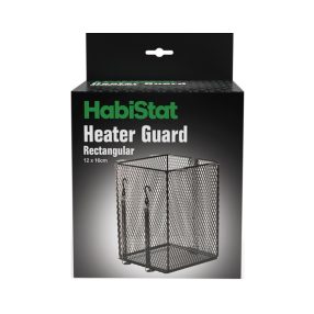   Habistat | Heater Guard Rectangular | Porszórt fémburkolat kerámia hőleadókhoz - 12x16 cm