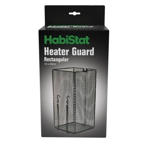 Habistat | Heater Guard Rectangular | Porszórt fémburkolat kerámia hőleadókhoz  - 12x24 cm