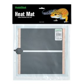   HabiStat | Heat Mat | Karbonszálas hőszőnyeg terráriumi hüllők számára - 12 W/28x28 cm