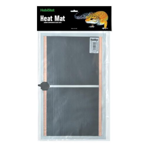 HabiStat | Heat Mat | Karbonszálas hőszőnyeg terráriumi hüllők számára - 20 W/43x28 cm