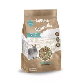   Cunipic | Naturaliss Happy Pack | Teljesértékű, felnőtt nyúl eledel - 1,81 Kg