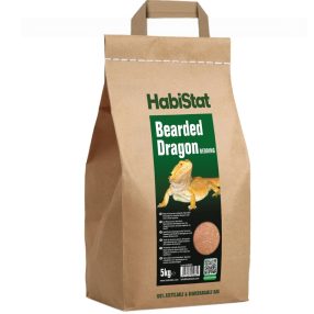   HabiStat | Bearded Dragon Bedding | Sivatagi talaj agámák számára - 5 kg